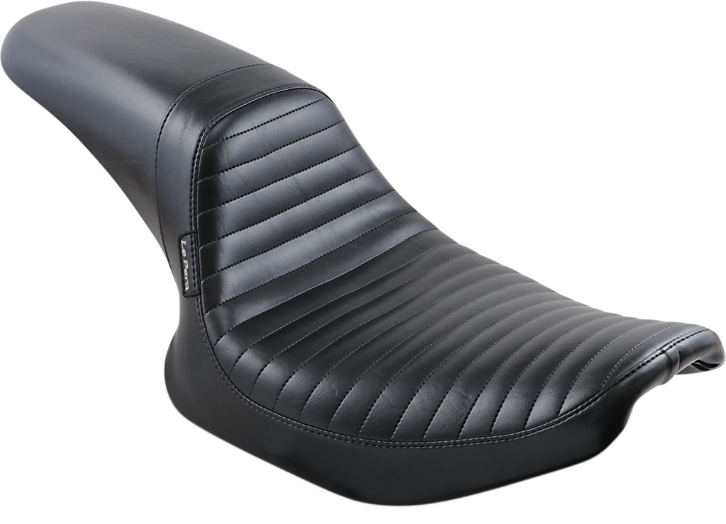 LE PERA Daytona Sport Seat - Pleated - Black - FXR '82-'00 L-541PT — image 1
