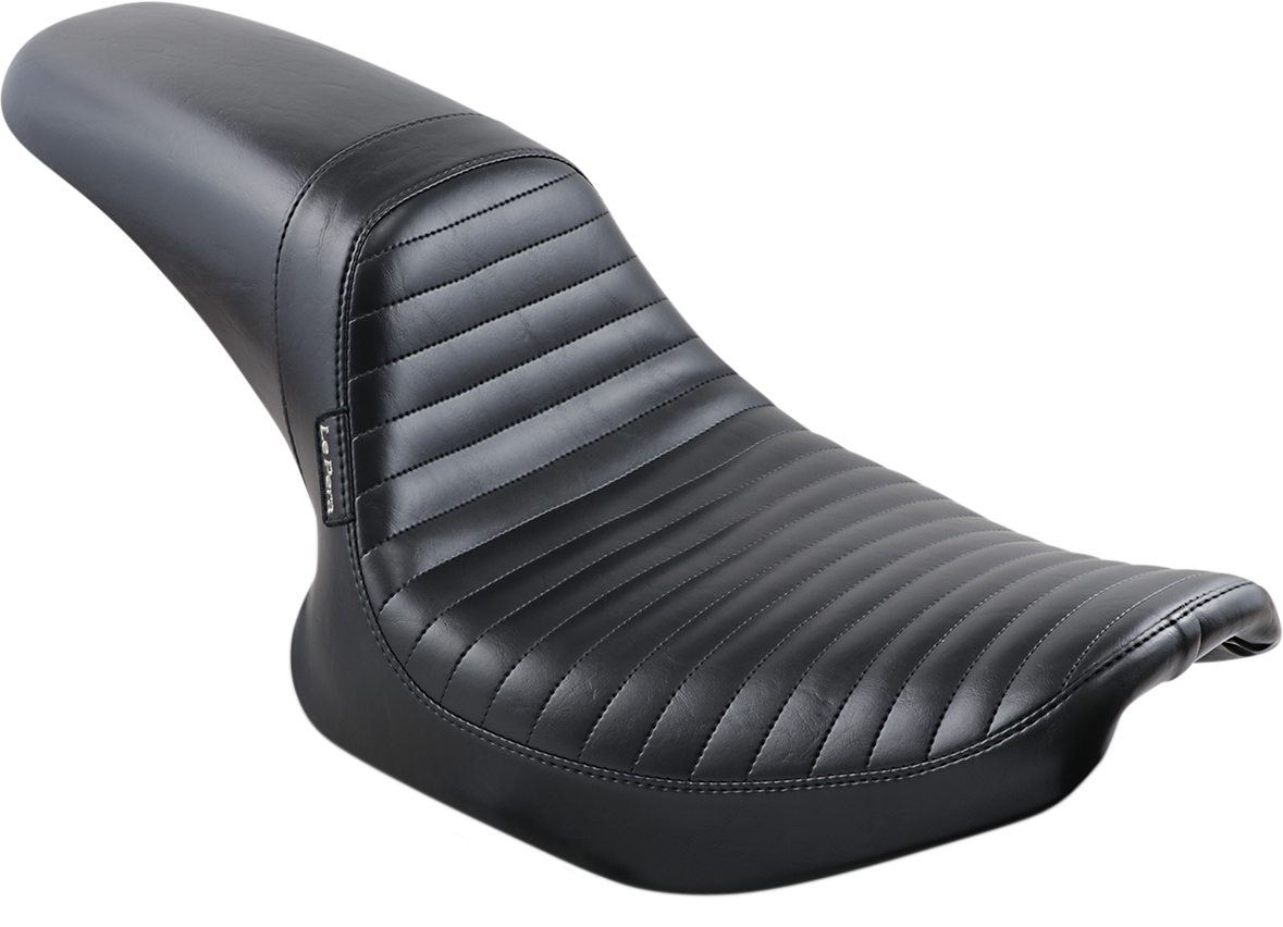 LE PERA Daytona Sport Seat - Pleated - Black - FXR '82-'00 L-541PT — image 1