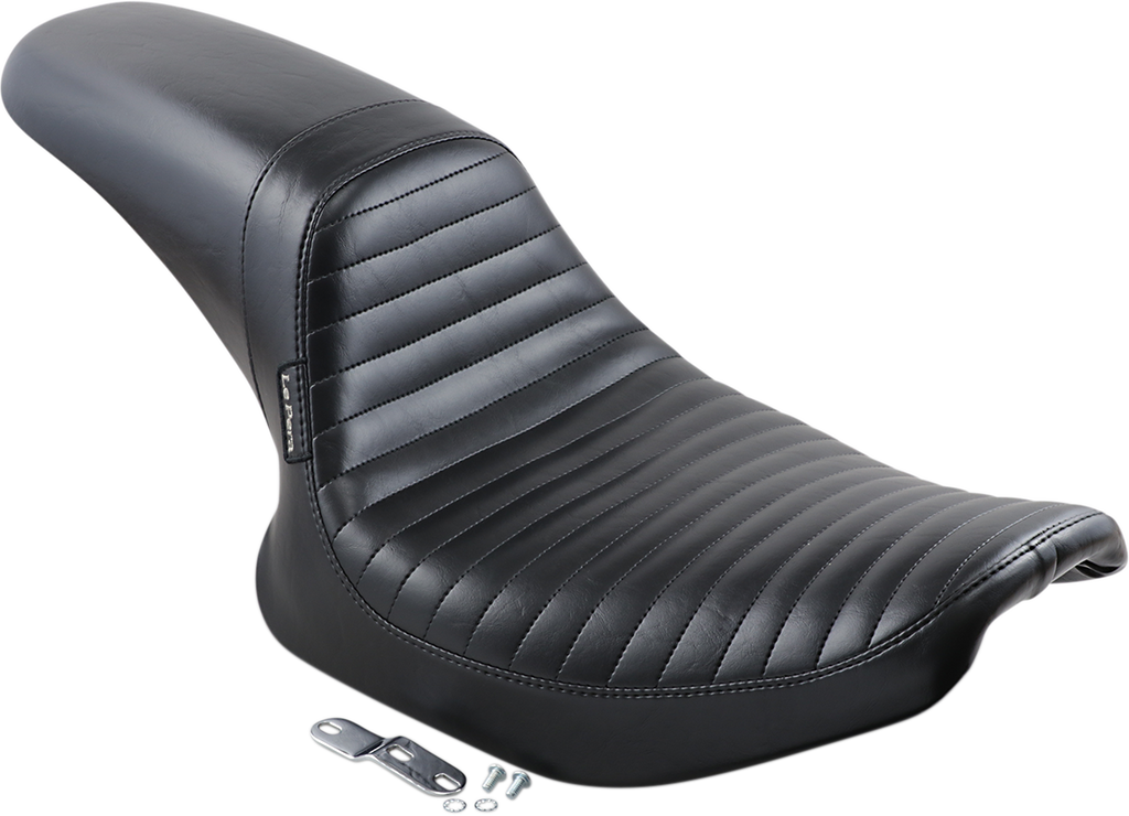 LE PERA Daytona Sport Seat - Pleated - Black - FXR '82-'00 L-541PT — image 2