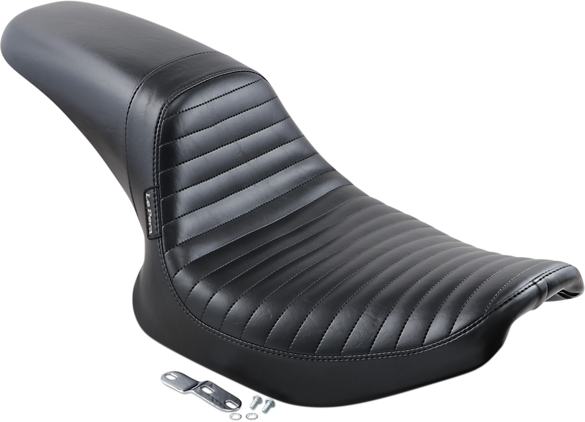 LE PERA Daytona Sport Seat - Pleated - Black - FXR '82-'00 L-541PT — image 2