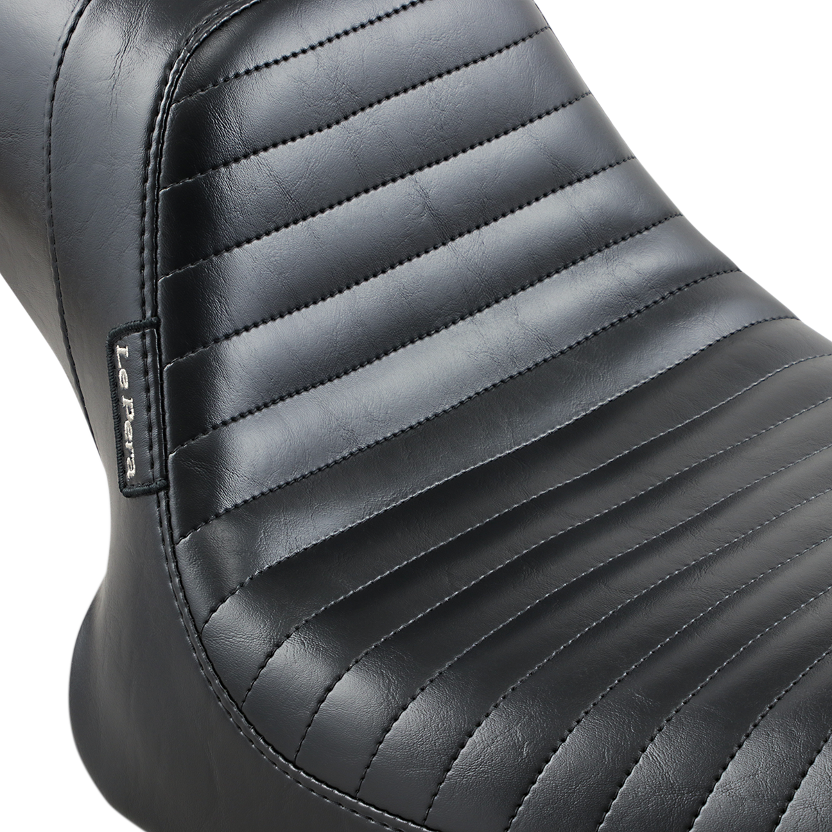 LE PERA Daytona Sport Seat - Pleated - Black - FXR '82-'00 L-541PT — image 3