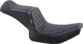 LE PERA Tailwhip Seat - Double Diamond - Black - FXR '82-'94 L-588DD — image 1