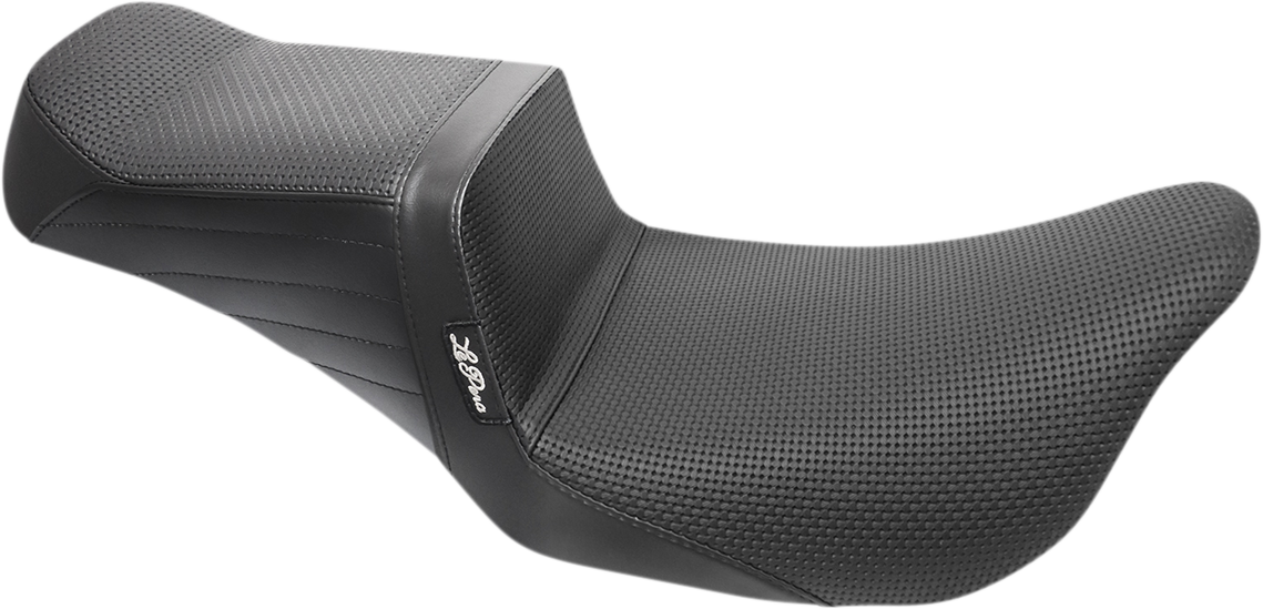 LE PERA Tailwhip Seat - Pleated - Black - FXR '82-'94 L-588PT — image 3