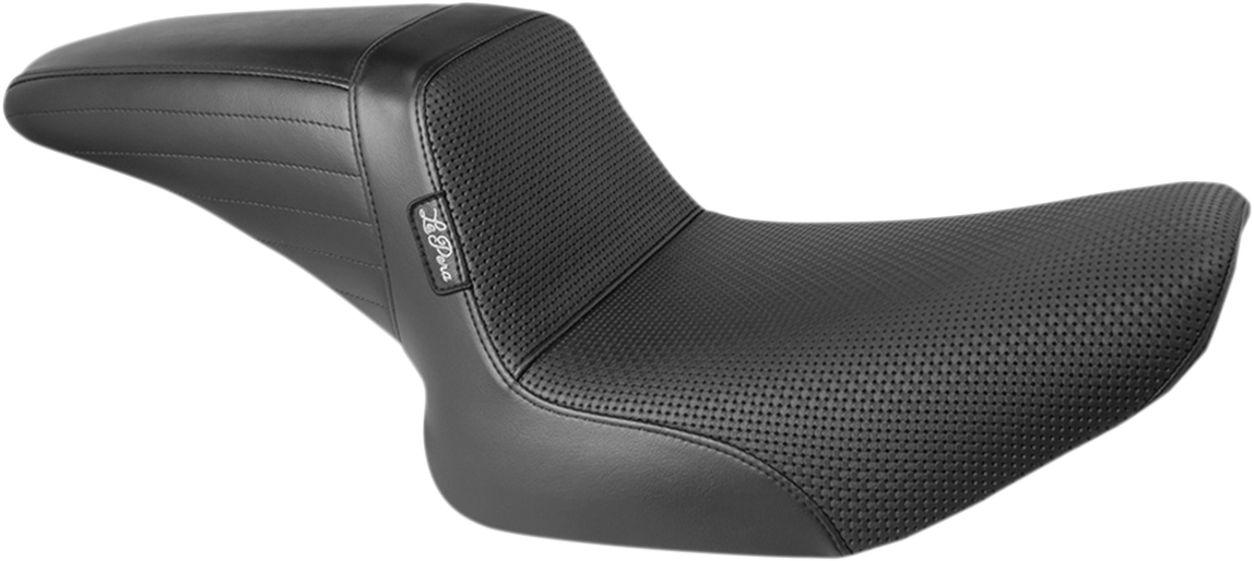 LE PERA Kickflip Seat - Basketweave - Black - FXR '82-'94 L-598BW — image 1