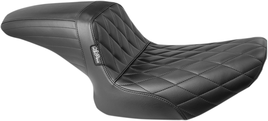 LE PERA Kickflip Seat - Diamond - Black - FXR '82-'94 L-598DM — image 1