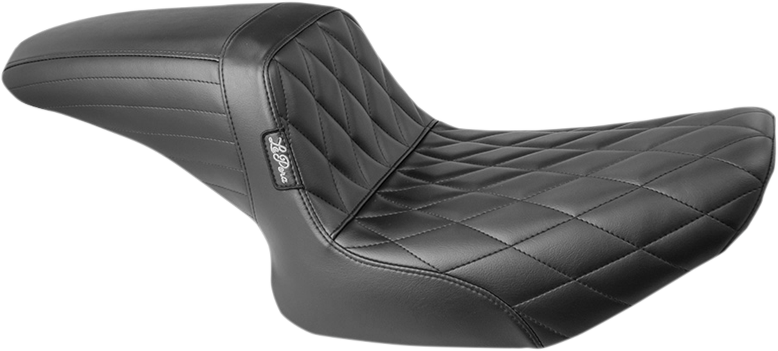 LE PERA Kickflip Seat - Diamond - Black - FXR '82-'94 L-598DM — image 1
