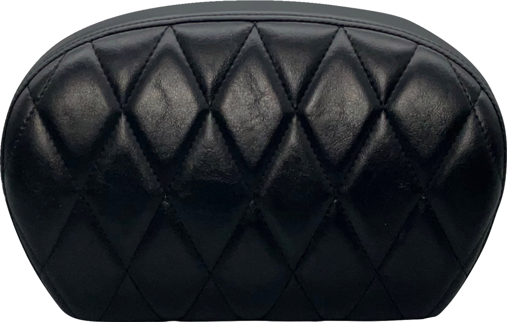 LE PERA Sissy Bar Pad - Large - Vinyl - Single Diamond - Shiny Black L-SBP01DM-SH — image 1