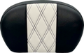 LE PERA Sissy Bar Pad - Large - GT 1/HR 1 Inlay - Dull Black L-SBP01GT/HR1 — image 1