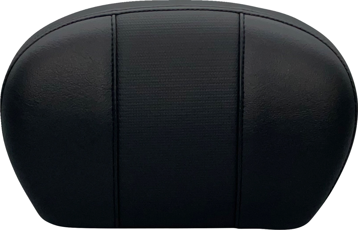 LE PERA Sissy Bar Pad - Large - GT 3/HR 3 Inlay - Dull Black L-SBP01GT/HR3 — image 1
