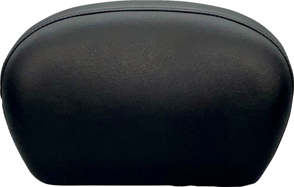 LE PERA Sissy Bar Pad - Large - Smooth - Dull Black L-SBP01S-DULL — image 1