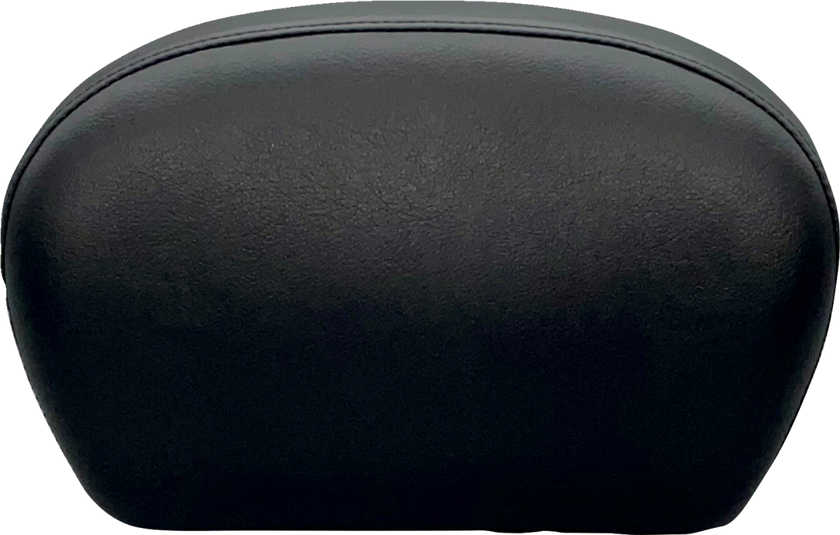 LE PERA Sissy Bar Pad - Large - Smooth - Dull Black L-SBP01S-DULL — image 1