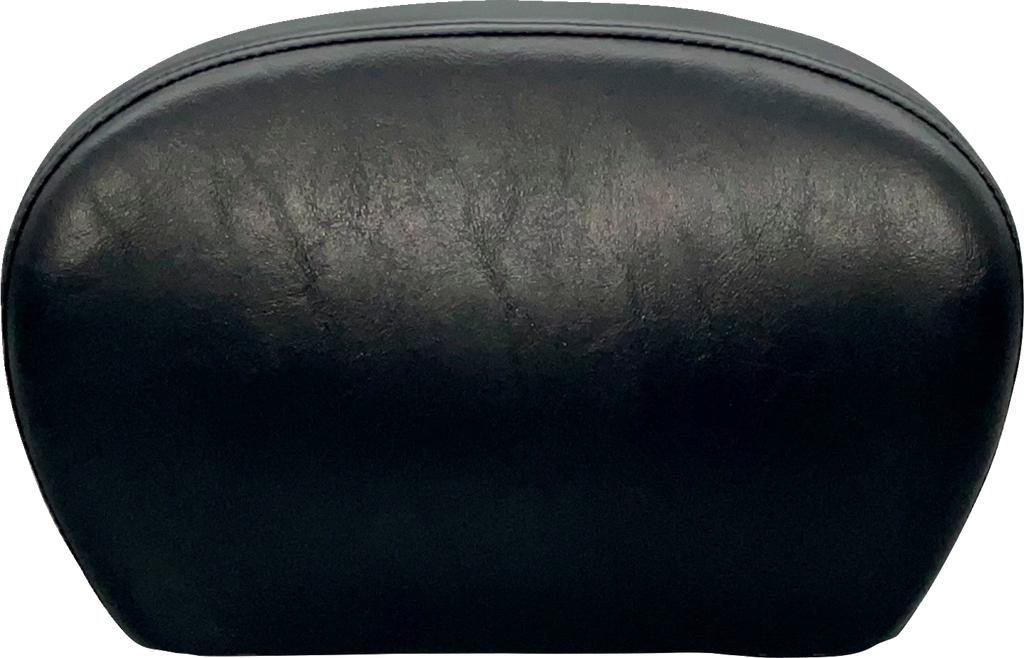 LE PERA Sissy Bar Pad - Large - Smooth - Shiny Black L-SBP01S-SH — image 1