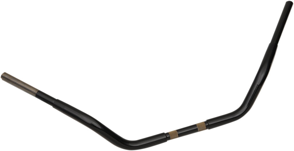 LA CHOPPERS 1-1/4" Big Johnson FL Handlebar - Dimpled - Black LA-7303-01B — image 3