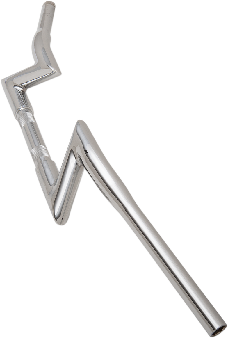 LA CHOPPERS 1-1/4" Z-Bar Style Handlebar - Outlaw - 1-1/4" - Chrome LA-7310-00 — image 2