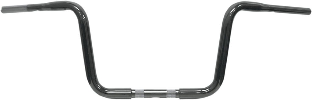 LA CHOPPERS 1-1/4" Handlebar - Ape Hanger - 12" - TBW - Black LA-7310-12B — image 1