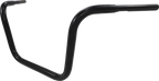 LA CHOPPERS Hefty 1-1/4" Handlebar - Ape Hanger - 12" - Black LA-7312-12B — image 2