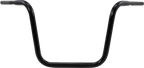 LA CHOPPERS Hefty 1-1/4" Handlebar - Ape Hanger - 14" - Black LA-7312-14B — image 1