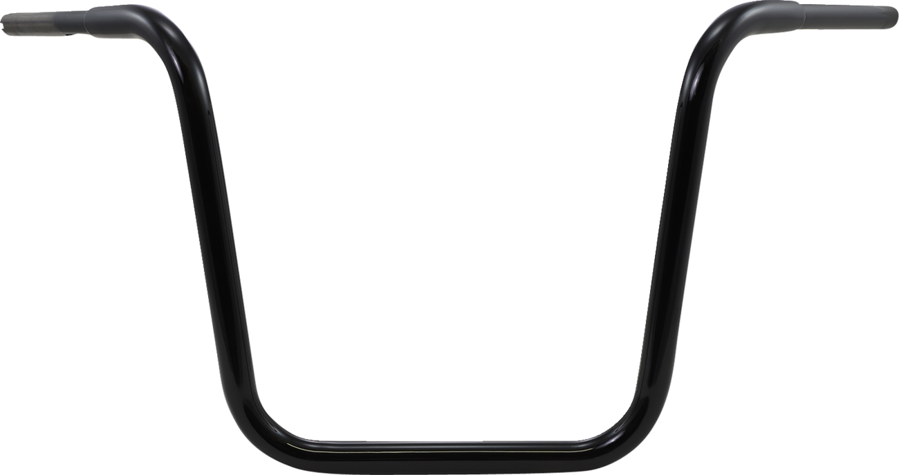 LA CHOPPERS Hefty 1-1/4" Handlebar - Ape Hanger - 16" - Black LA-7312-16B — image 1