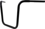 LA CHOPPERS Hefty 1-1/4" Handlebar - Ape Hanger - 16" - Black LA-7312-16B — image 2
