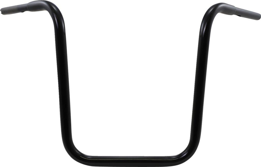 LA CHOPPERS Hefty 1-1/4" Handlebar - Ape Hanger - 18" - Black LA-7312-18B — image 1