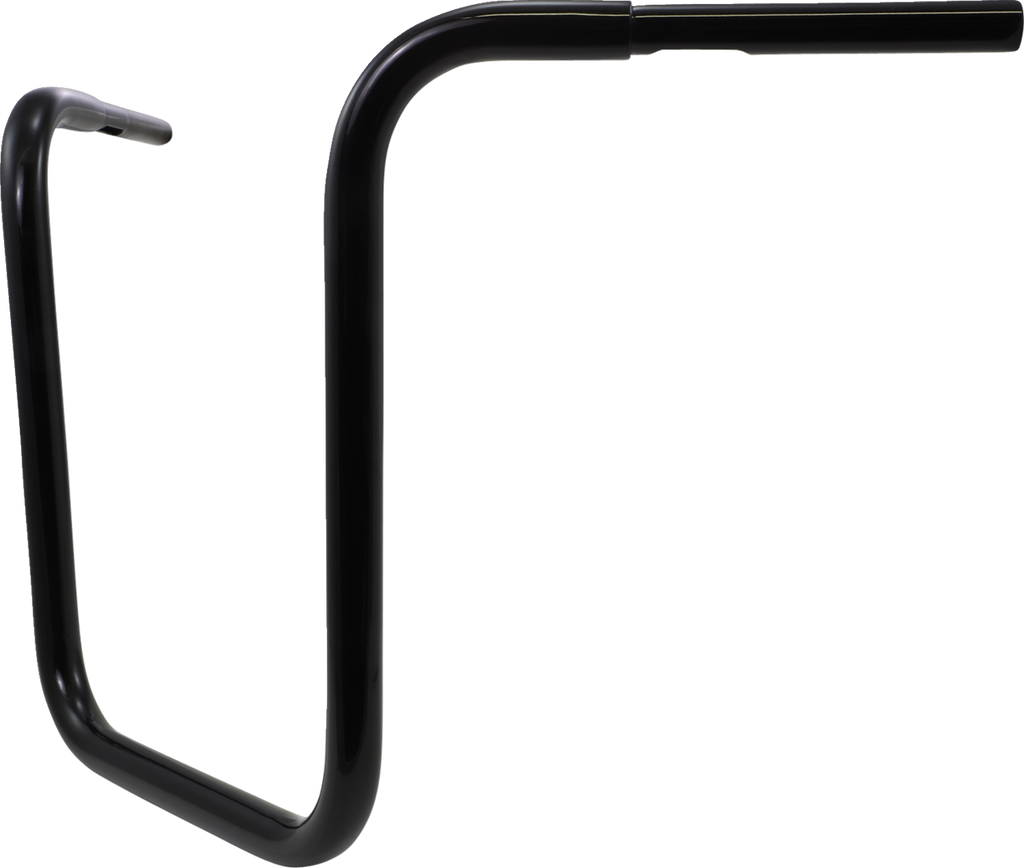LA CHOPPERS Hefty 1-1/4" Handlebar - Ape Hanger - 18" - Black LA-7312-18B — image 2