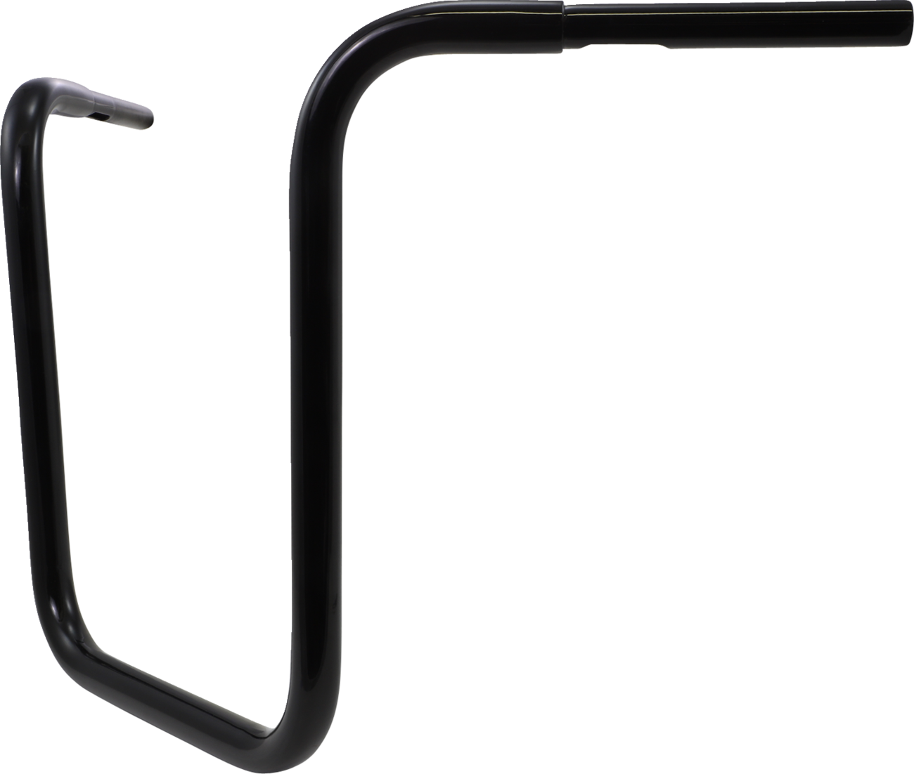 LA CHOPPERS Hefty 1-1/4" Handlebar - Ape Hanger - 18" - Black LA-7312-18B — image 2