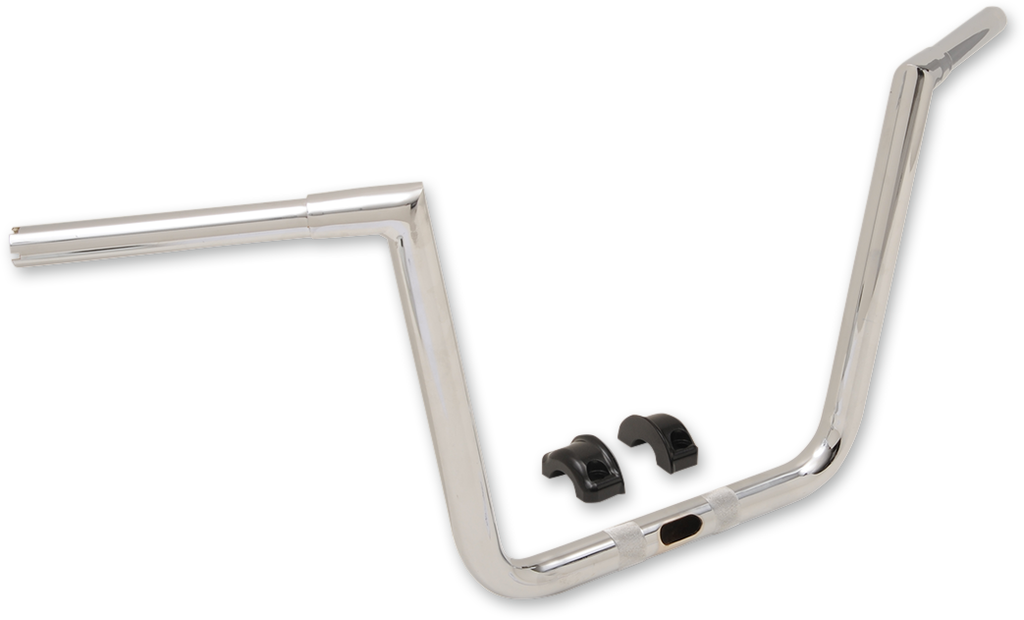 LA CHOPPERS 1-1/4" Hefty Twin Peaks Handlebar - 13" - Chrome LA-7312-63 — image 2