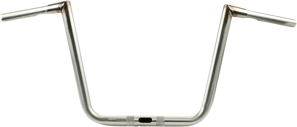 LA CHOPPERS 1-1/4" Hefty Twin Peaks Handlebar - 13" - Stainless Steel LA-7312-63SS — image 1
