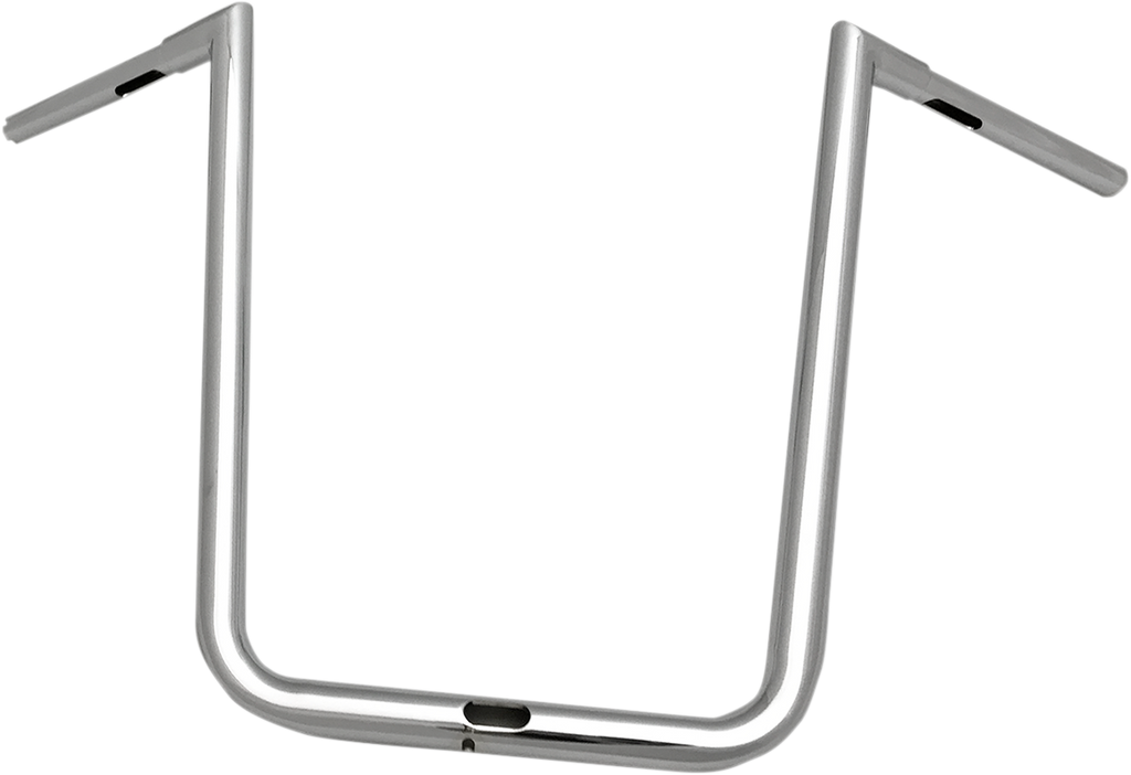 LA CHOPPERS 1-1/4" Hefty Twin Peaks Handlebar - 19" - Chrome LA-7312-69 — image 1