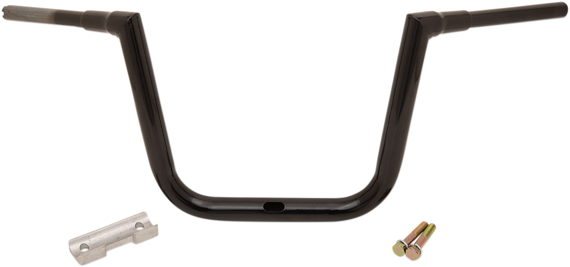 LA CHOPPERS 1-1/2" Grande Twin Peaks Touring Handlebar - 13" - Black LA-7313-63B — image 1