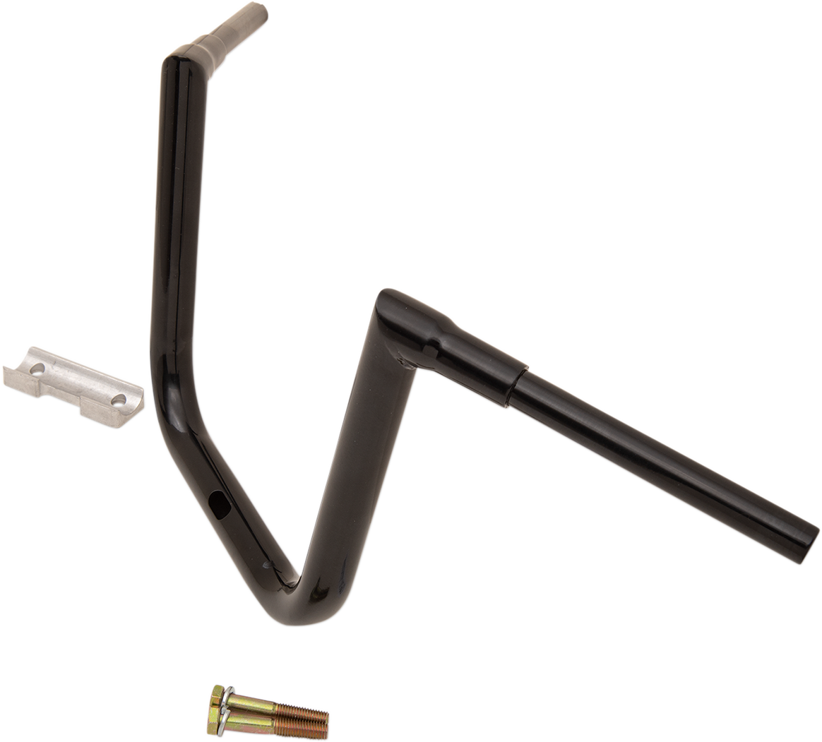 LA CHOPPERS 1-1/2" Grande Twin Peaks Touring Handlebar - 13" - Black LA-7313-63B — image 2