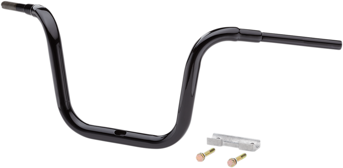 LA CHOPPERS 1-1/2" Grande Traditional Ape Hanger Handlebar - 12" - Black LA-7314-12B — image 3