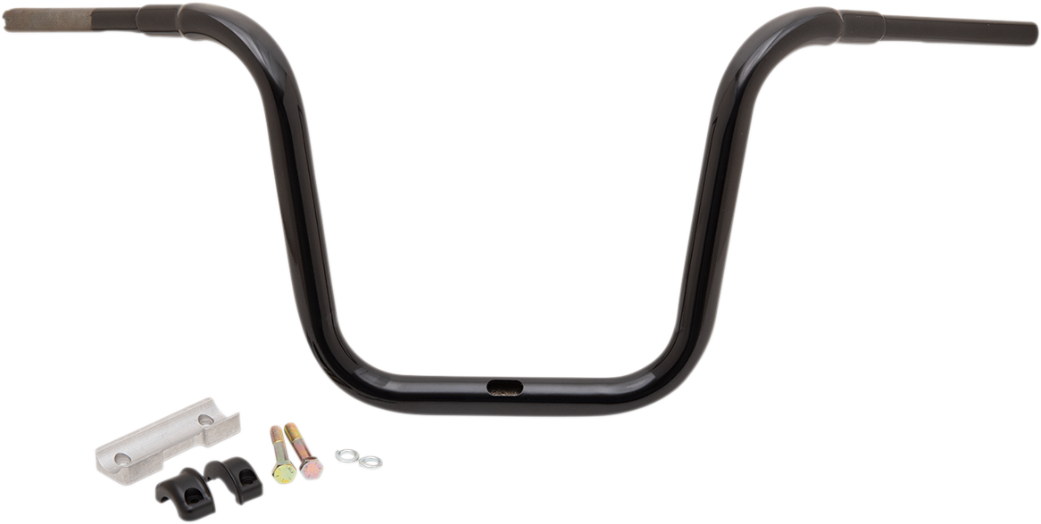 LA CHOPPERS 1-1/2" Grande Traditional Ape Hanger Handlebar - 14" - Black LA-7314-14B — image 1