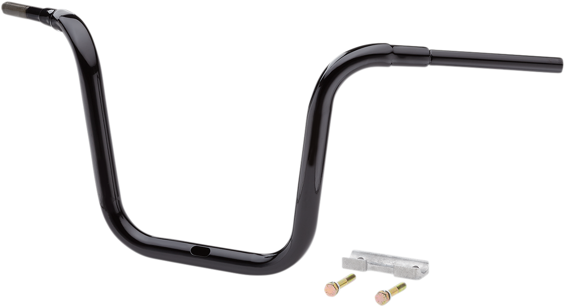 LA CHOPPERS 1-1/2" Grande Traditional Ape Hanger Handlebar - 14" - Black LA-7314-14B — image 2