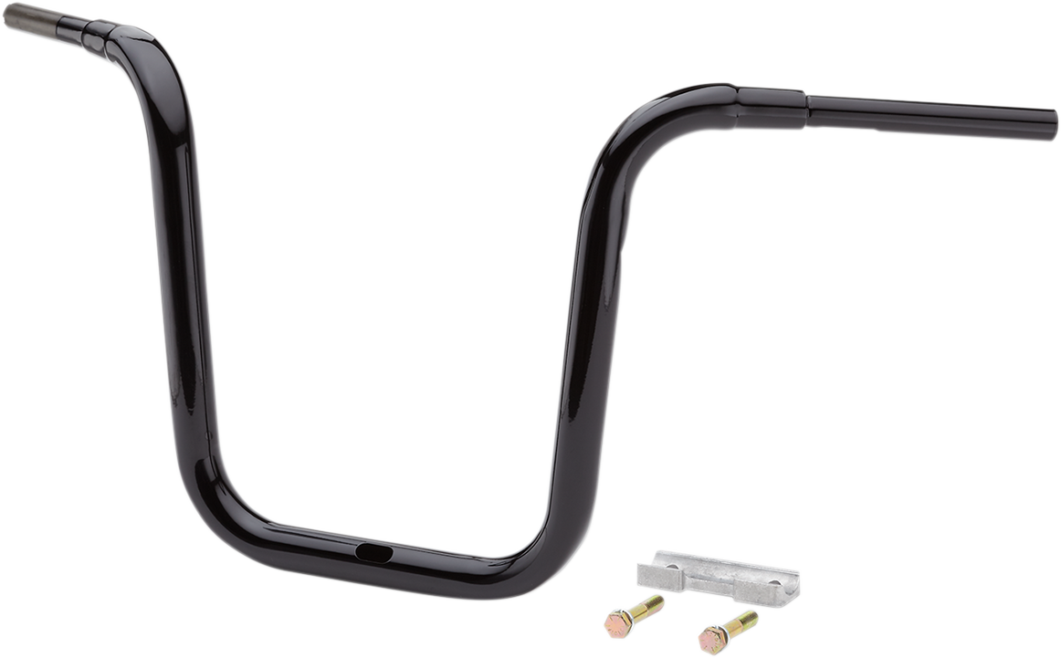 LA CHOPPERS 1-1/2" Grande Traditional Ape Hanger Handlebar - 16" - Black LA-7314-16B — image 1