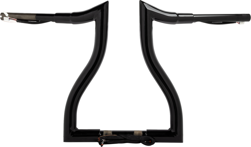 LA CHOPPERS Pre-Wired Hammerhead Handlebar - 14" - Black LA-7316-14BW — image 1
