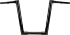 LA CHOPPERS 1-1/2" Grande Twin Peaks Touring Handlebar - 12" - Black LA-7318-12B — image 1