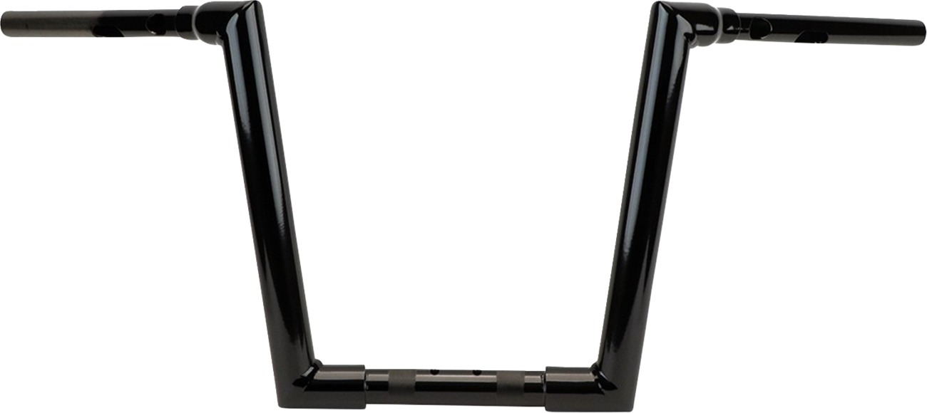 LA CHOPPERS 1-1/2" Grande Twin Peaks Touring Handlebar - 14" - Black LA-7318-14B — image 1