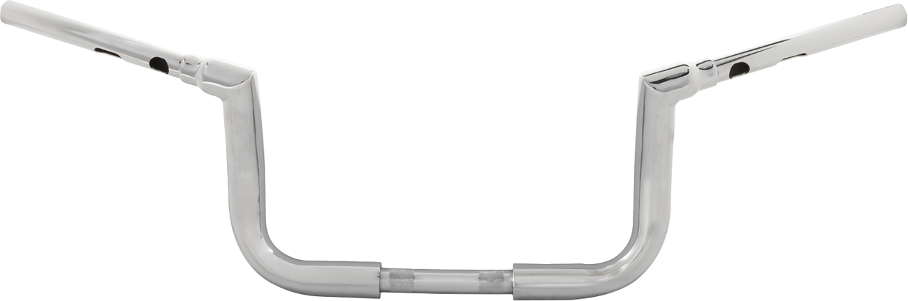 LA CHOPPERS 1-1/2" Grande Twin Peaks Touring Handlebar - 10" - Chrome LA-7319-10 — image 1