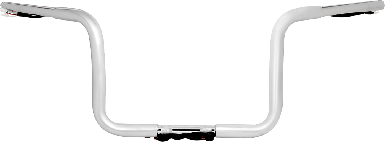 LA CHOPPERS Pre-Wired Ape Handlebar - 1-1/4" x 10" - Chrome LA-7321-10W — image 1