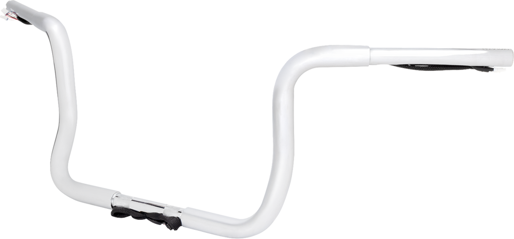 LA CHOPPERS Pre-Wired Ape Handlebar - 1-1/4" x 10" - Chrome LA-7321-10W — image 2