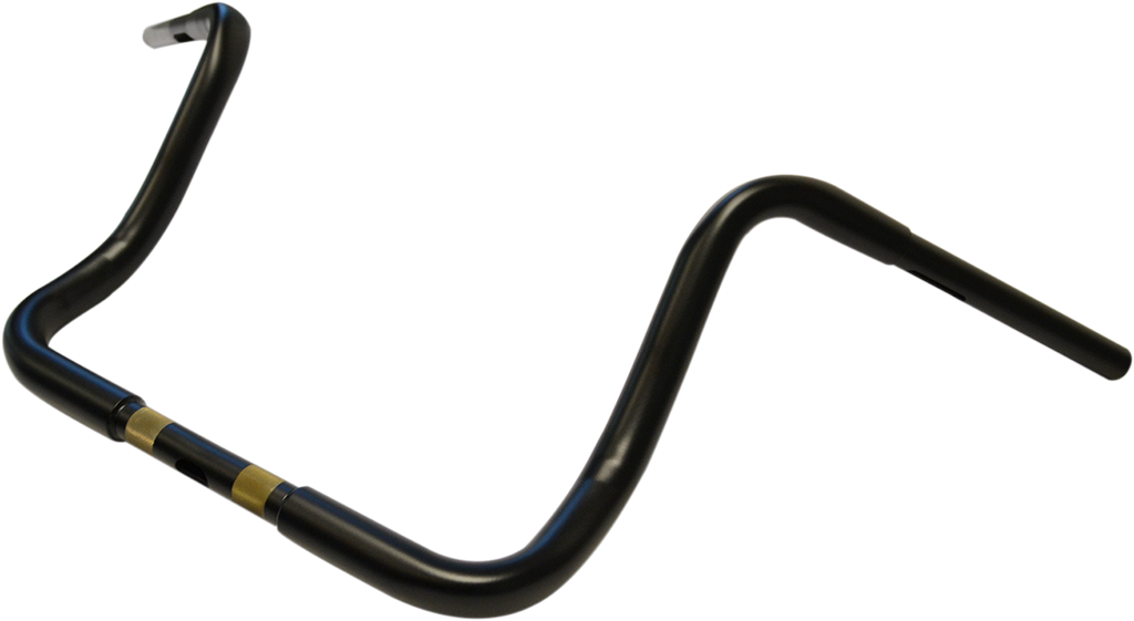 LA CHOPPERS 1-1/4" Touring Ape Hanger Handlebar - 12" - Flat Black LA-7321-12M — image 1