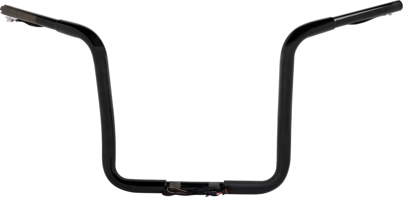 LA CHOPPERS Pre-Wired Ape Handlebar - 1-1/4" x 14" - Black LA-7321-14BW — image 1