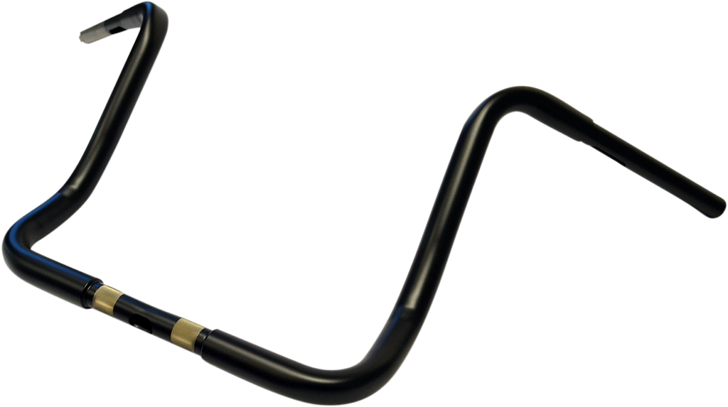 LA CHOPPERS 1-1/4" Touring Ape Hanger Handlebar - 14" - Flat Black LA-7321-14M — image 1
