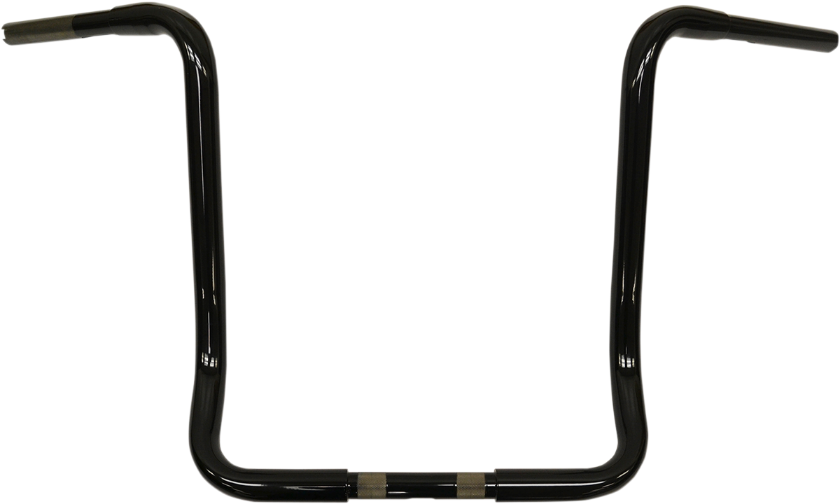 LA CHOPPERS 1-1/4" Touring Ape Hanger Handlebar - 16" - Black LA-7321-16B — image 1