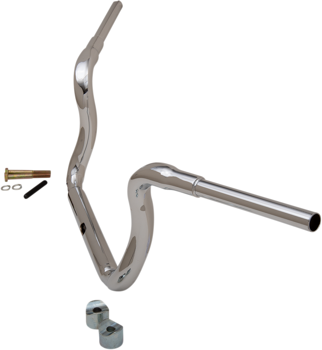 LA CHOPPERS 1-1/2" Grande Traditional Ape Hanger Handlebar - 10" - Chrome LA-7323-10 — image 2