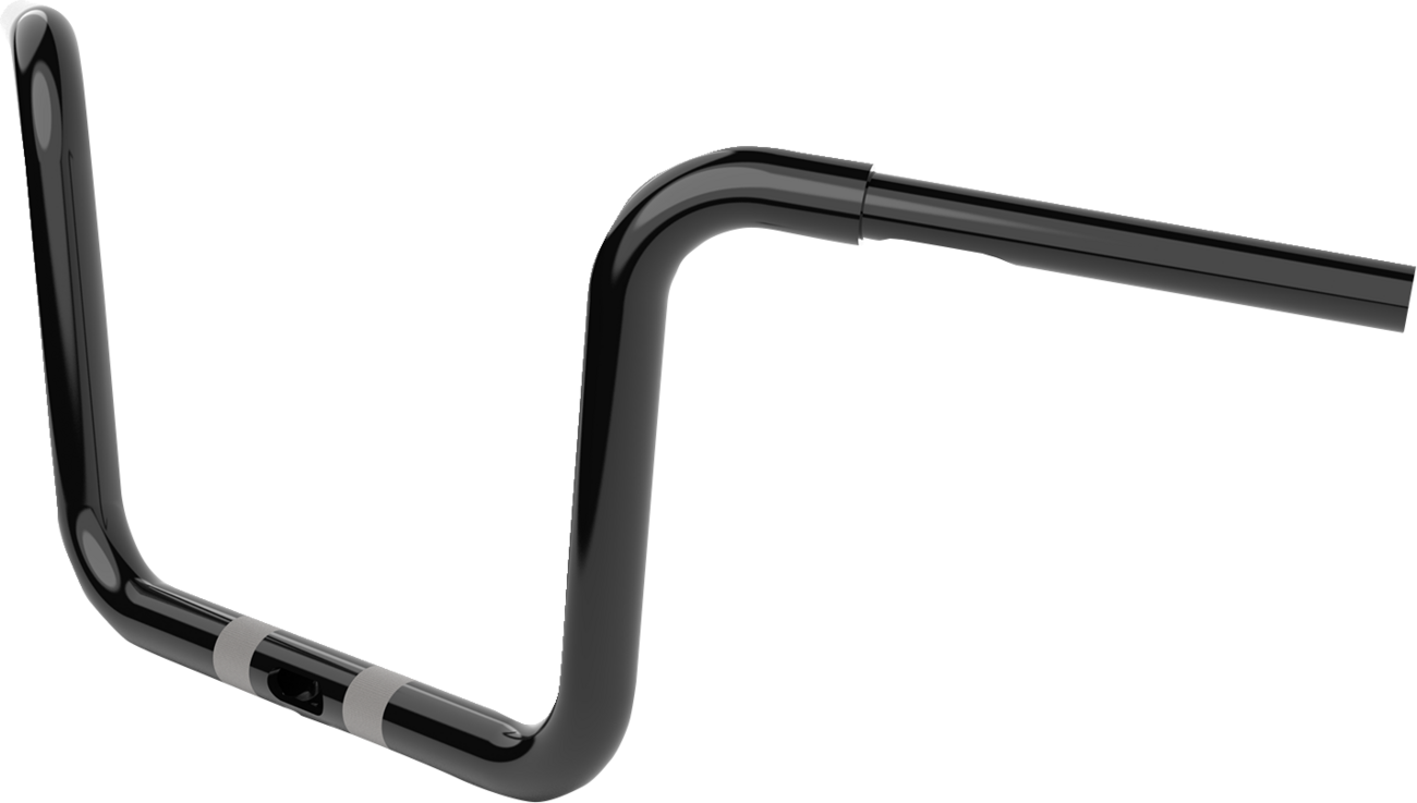 LA CHOPPERS Handlebar - Twin Round - 10" - Black LA-7324-10B — image 2
