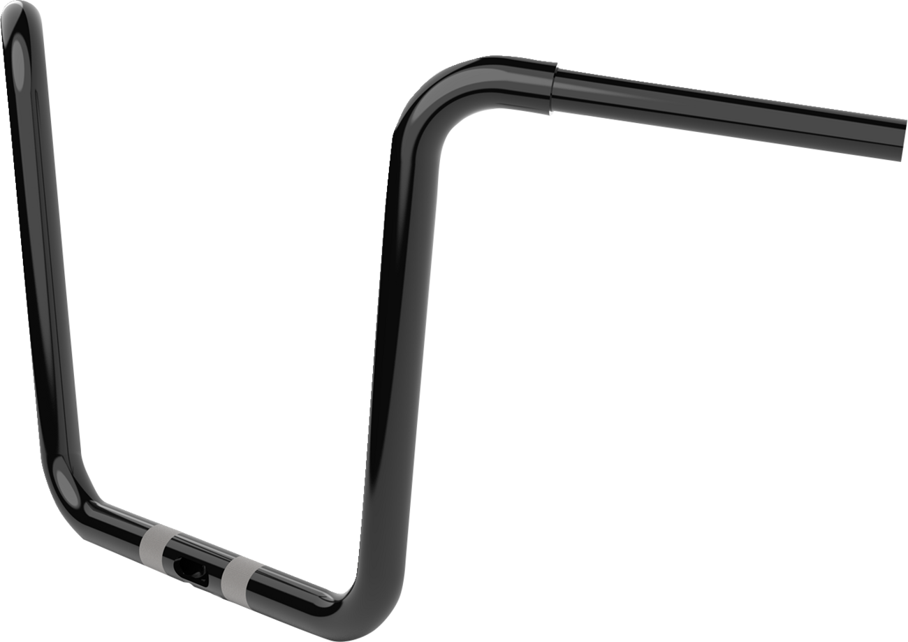 LA CHOPPERS Handlebar - Twin Round - 14" - Black LA-7324-14B — image 2