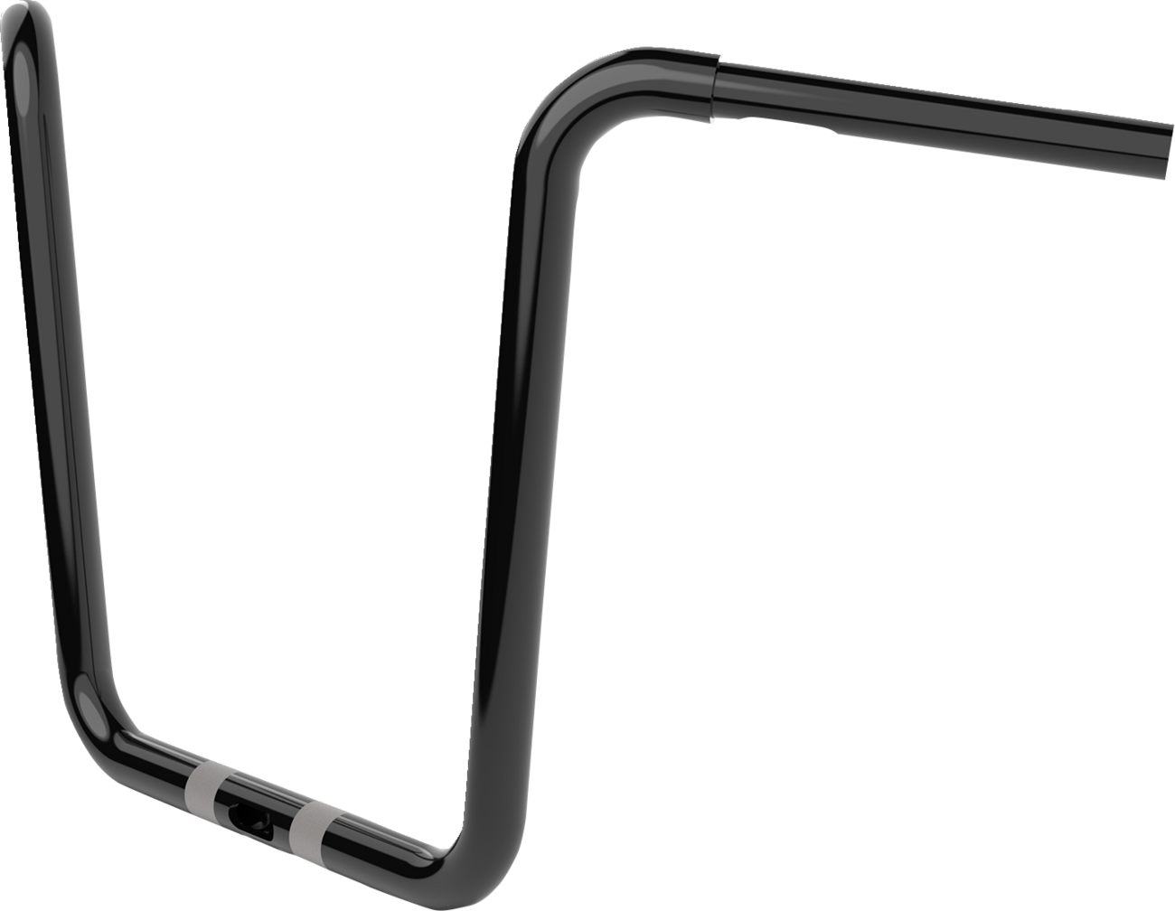LA CHOPPERS Handlebar - Twin Round - 16" - Black LA-7324-16B — image 2