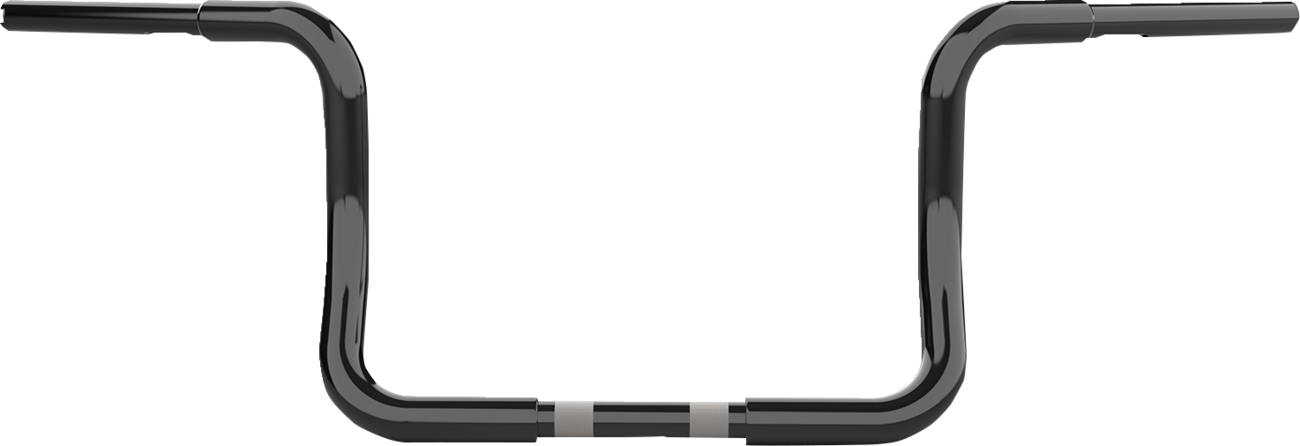 LA CHOPPERS Handlebar - Twin Round - 10" - Black LA-7325-10B — image 1